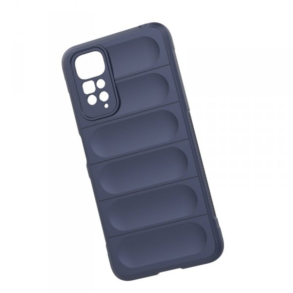 Magic Shield Case etui do Xiaomi Redmi Note 11 elastyczny pancerny pokrowiec czarny