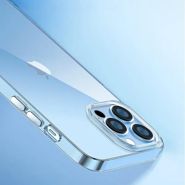 Kingxbar Elegant Series etui iPhone 13 obudowa pokrowiec na tył plecki różowo-przezroczysty (brokat)