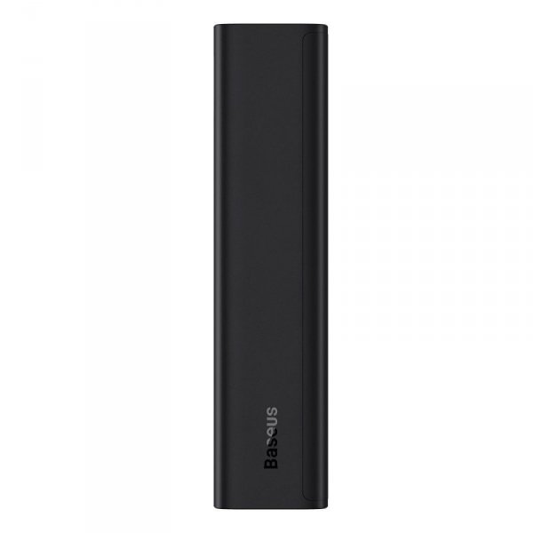 Baseus Adaman2 powerbank z wyświetlaczem cyfrowym 10000mAh 30W 2 x USB / 1x USB Typ C Overseas Edition PD QC SCP czarny (PPAD040