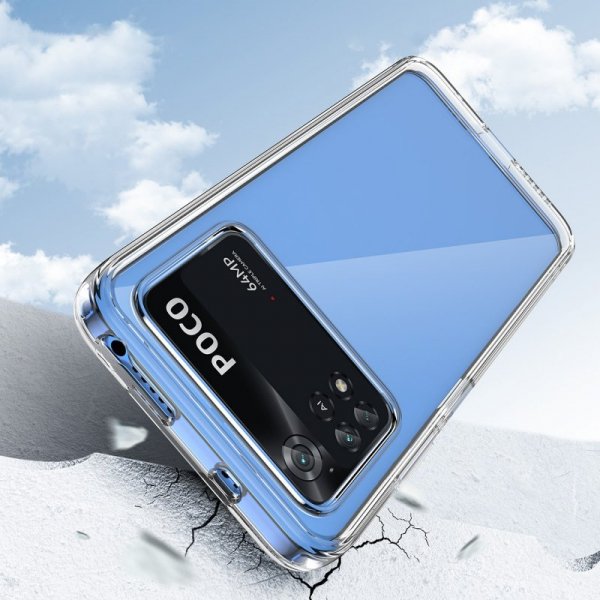 Etui silikonowe Outer Space Case do Xiaomi Poco M4 Pro 5G - czarne