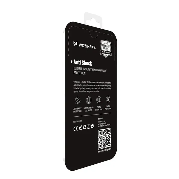 Wozinsky Anti Shock etui Xiaomi Redmi Note 11E /Redmi 10 5G / Redmi 10 Prime+ 5G / Poco M4 5G pancerny pokrowiec przezroczyste