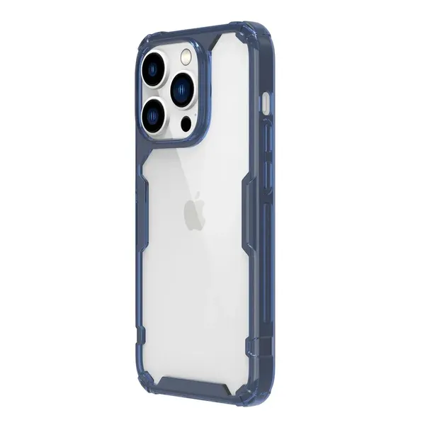 Nillkin Nature Pro etui iPhone 14 Pro Max pancerna obudowa pokrowiec niebieski