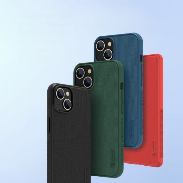 Nillkin Super Frosted Shield Pro etui iPhone 14 Plus pokrowiec na tył plecki zielony