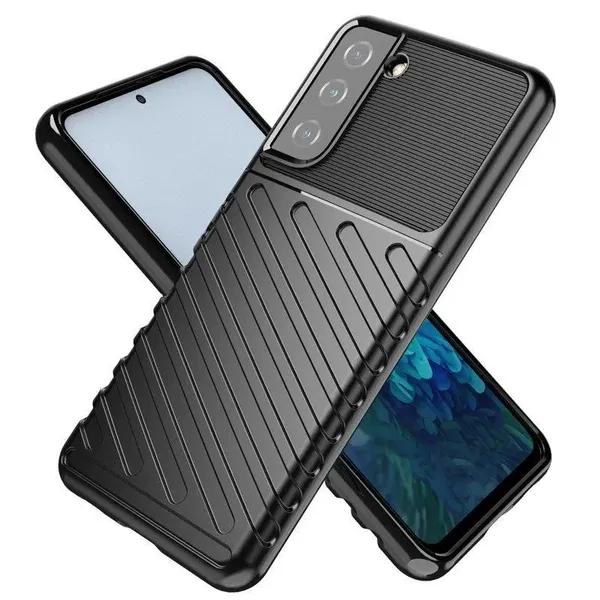 Thunder Case etui Samsung Galaxy A14 5G silikonowy pancerny pokrowiec niebieskie