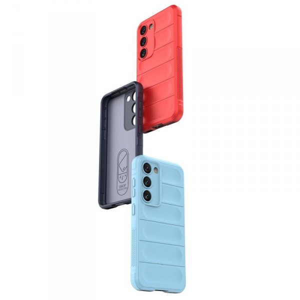 Magic Shield Case etui do Samsung Galaxy S23+ elastyczny pancerny pokrowiec jasnoniebieskie