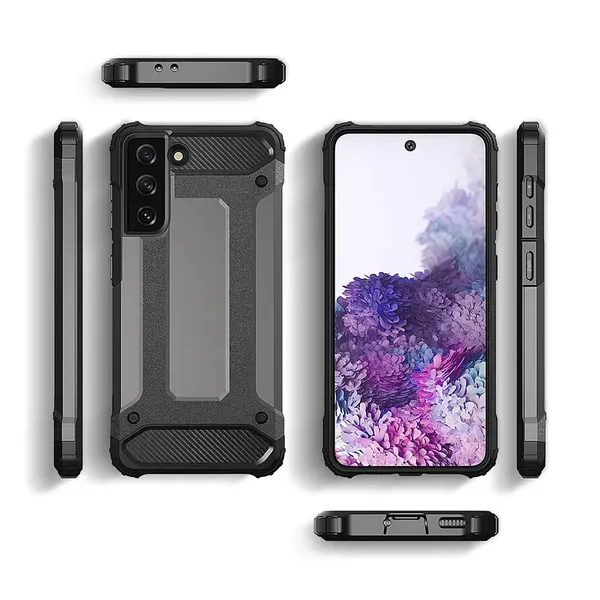Hybrid Armor etui do Samsung Galaxy S23 Ultra pancerny hybrydowy pokrowiec niebieskie
