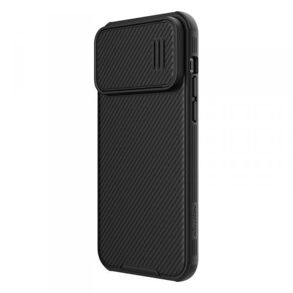 Nillkin CamShield S Case etui iPhone 14 Pro Max pancerny pokrowiec osłona na aparat czarne