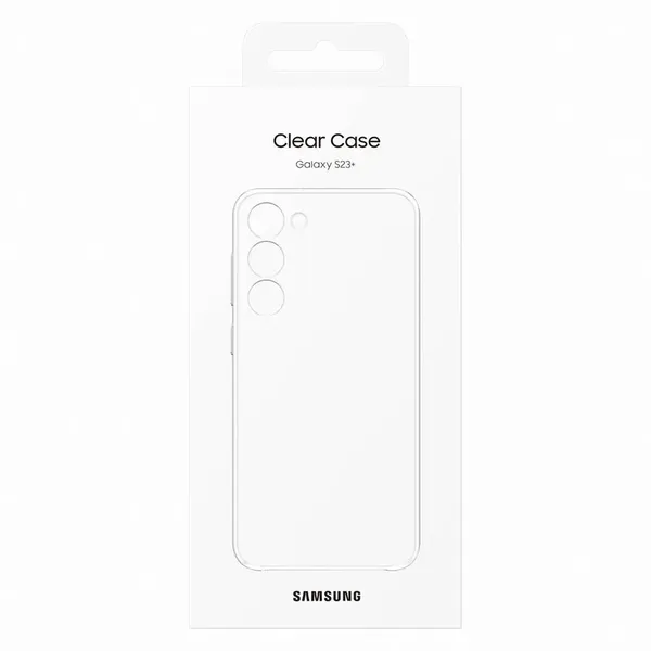 Samsung Clear Cover etui Samsung Galaxy S23+ żelowy pokrowiec przezroczyste (EF-QS916CTEGWW)
