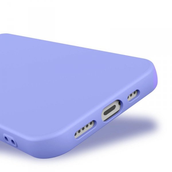Silicone case etui Samsung Galaxy A34 5G silikonowy pokrowiec miętowozielone