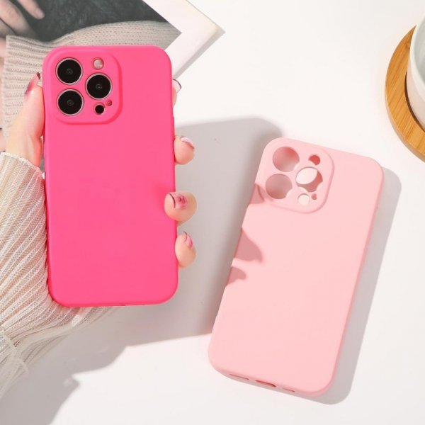 Silicone case etui Samsung Galaxy A34 5G silikonowy pokrowiec czarne