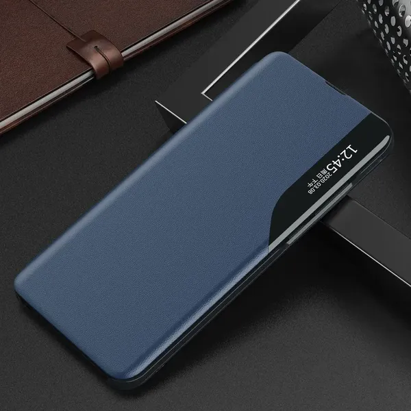 Eco Leather View Case etui do Xiaomi Redmi Note 12 Pro+ z klapką podstawka czarne