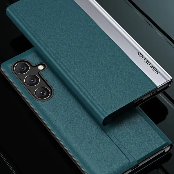 Sleep Case Pro etui do Samsung Galaxy A24 4G z klapką podstawka niebieskie