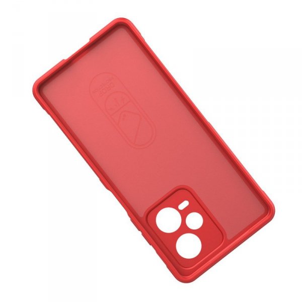 Magic Shield Case etui do Xiaomi Redmi Note 12 Pro+ elastyczny pancerny pokrowiec niebieskie