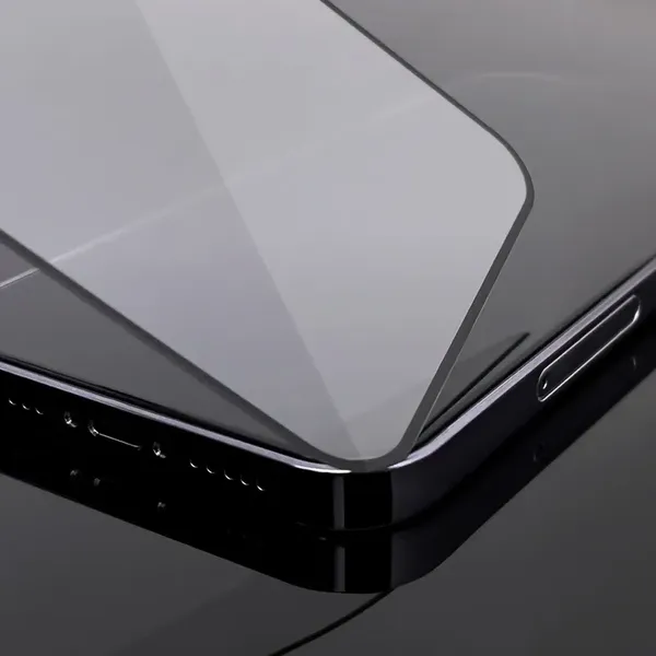 Wozinsky Full Glue Tempered Glass szkło hartowane do Realme GT Neo 5 / Realme GT3 9H na cały ekran z czarną ramką
