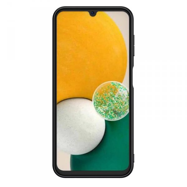 Nillkin Textured Case etui do Samsung Galaxy A14 5G / Galaxy A14 wzmocniony nylonowy pokrowiec czarne
