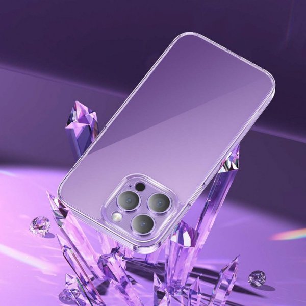 Baseus Corning Case etui do iPhone 14 Pro Max pancerny pokrowiec + szkło przezroczyste