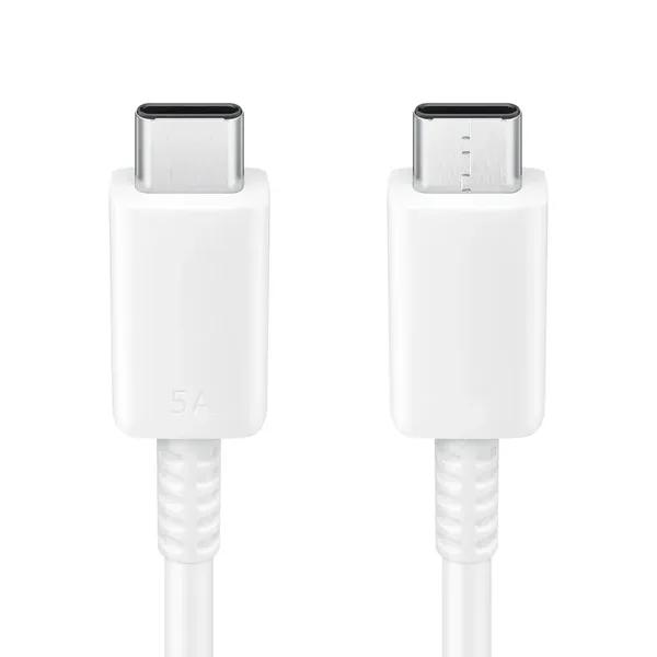 Kabel Samsung EP-DN975BWEGWW USB-C - USB-C 5A 480Mb/s 1m - biały