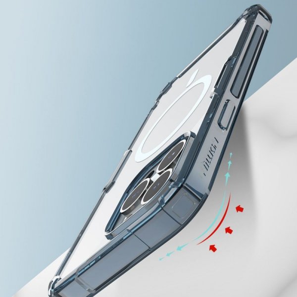 Pancerne etui z MagSafe Nillkin Nature Pro do iPhone 15 Pro Max - białe