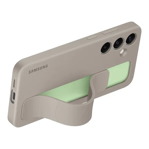 Etui Samsung Standing Grip Case EF-GS921CUEGWW z uchwytem / podstawką do Samsung Galaxy S24 - szare