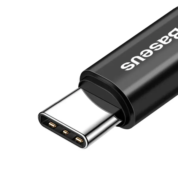 Kabel Baseus Fish Eye kabel USB-A / USB-C 2A 1m - czarny