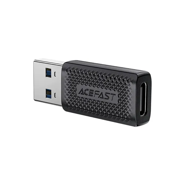 Adapter Acefast J2 USB-C 3.0 (żeński) do USB-A 3.0 (męski) 5Gb/s - czarny