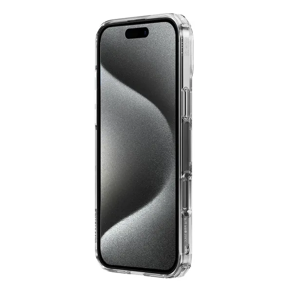 Etui Nillkin Nature Pro Magnetic Case z MagSafe na iPhone 16 - przezroczysto-białe