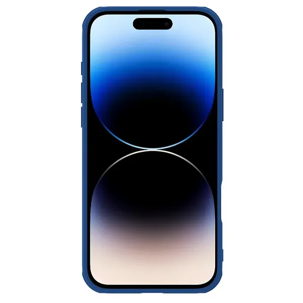 Etui Nillkin CamShield Pro Magnetic Case na iPhone 16 - niebieskie