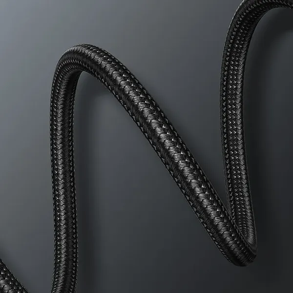 Kabel Baseus Halo USB-A - USB-C 2A 3m - czarny