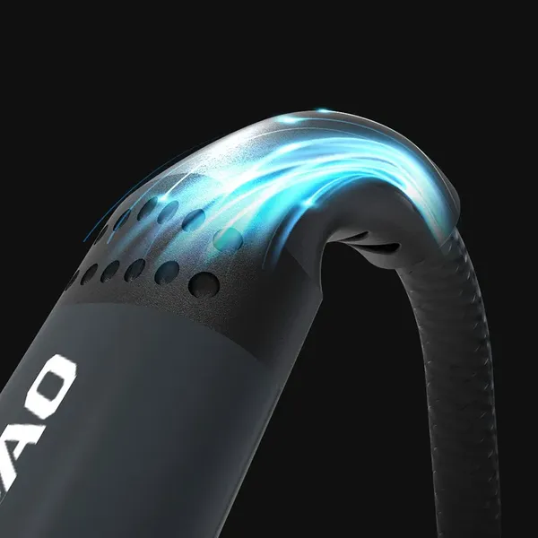 Kabel Dudao L3ST USB-A - USB-C 5A 1,2m w oplocie - czarny