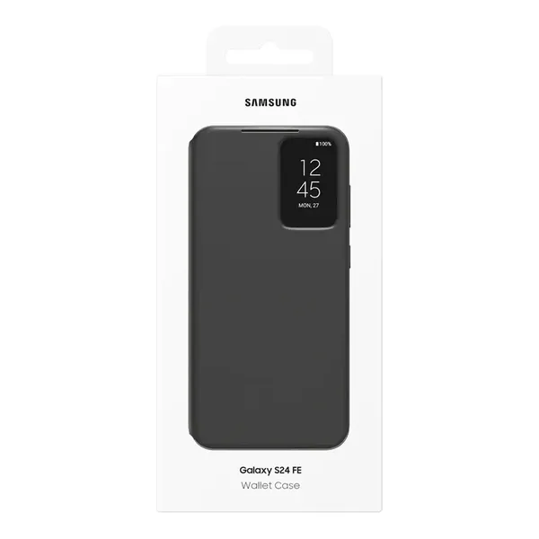 Etui Samsung Smart View Wallet EF-ZS721CBEGWW do Samsung Galaxy S24 FE - czarne