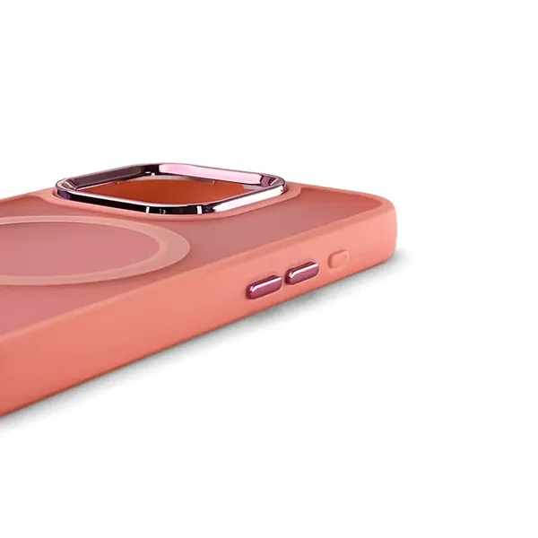Etui Wozinsky Fashion Case MagSafe na Samsung Galaxy S25 - różowe