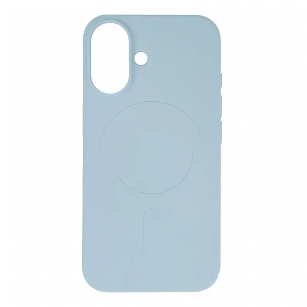 Silikonowe etui Wozinsky Silicone Case kompatybilne z MagSafe na Samsung Galaxy S24 FE - niebieskie