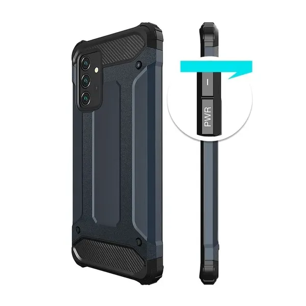 Pancerne hybrydowe etui Hybrid Armor pokrowiec na Samsung Galaxy A26 - srebrne