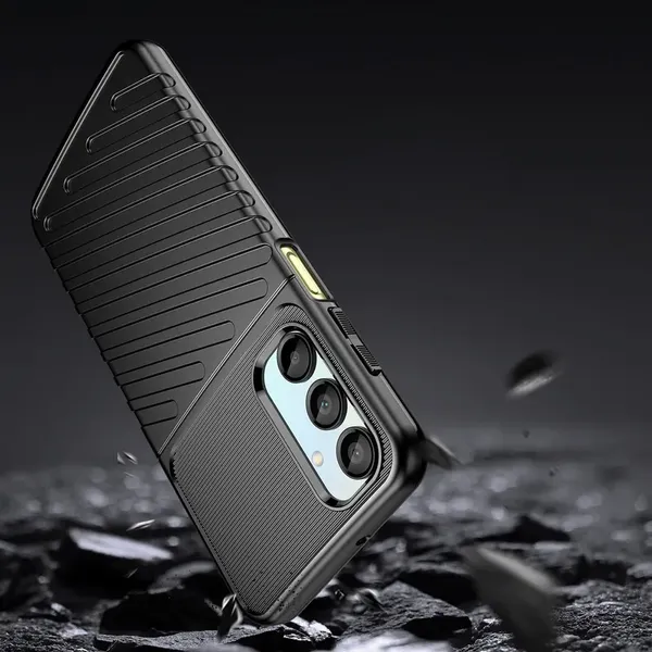 Etui Thunder Case na Samsung Galaxy A26 silikonowy pancerny pokrowiec - czarne
