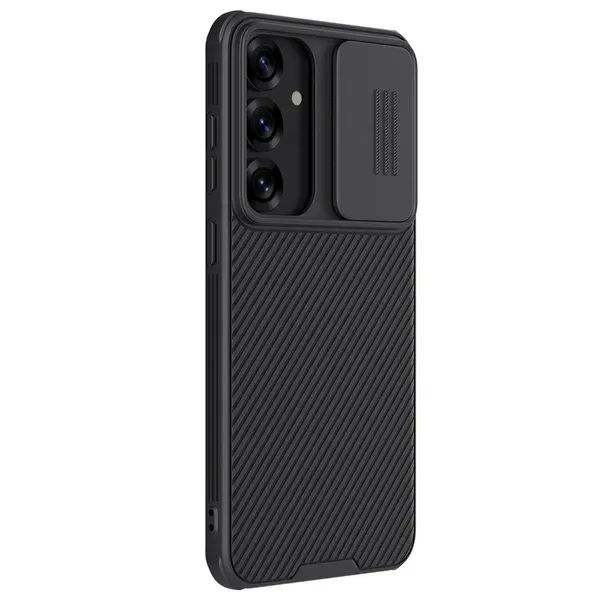 Etui Nillkin CamShield Pro na Samsung S25+ z osłoną na aparat - czarne