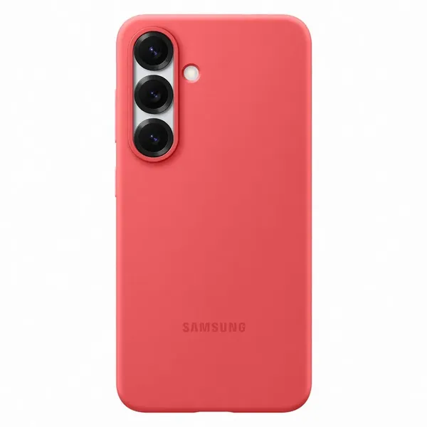 Etui silikonowe Samsung Silicone Case EF-PS931CREGWW do Samsung Galaxy S25 - czerwone