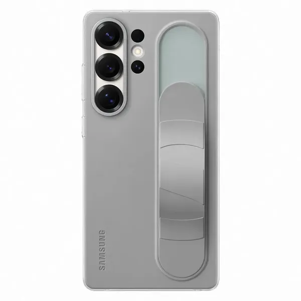 Etui silikonowe Samsung Standing Grip Case EF-GS938CJEGWW z uchwytem / podstawką do Samsung Galaxy S25 Ultra - szare