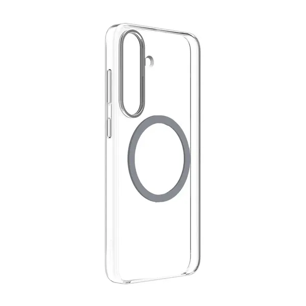 Etui silikonowe Samsung Clear Magnet Case GP-FFS936YCATW z ringiem magnetycznym do Samsung Galaxy S25+ - przezroczyste