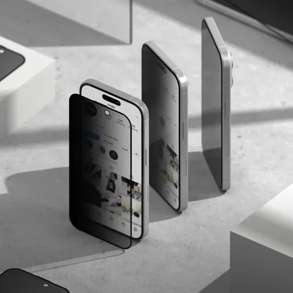 Szkło prywatyzujące Ringke Easy Slide 2-pack na iPhone 16 Pro Max