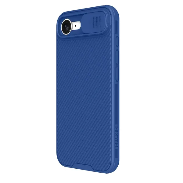 Etui Nillkin CamShield Pro na iPhone 16e - niebieskie
