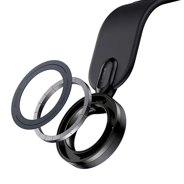 Uchwyt Baseus C02 Go Series na deskę rozdzielczą kompatybilny z MagSafe - czarny