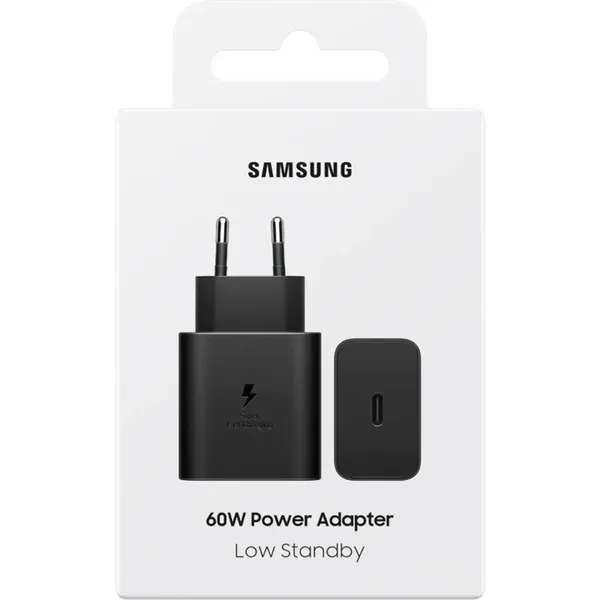 Ładowarka sieciowa Samsung EP-T6010NBEGWW 60W 3A USB-C - czarna