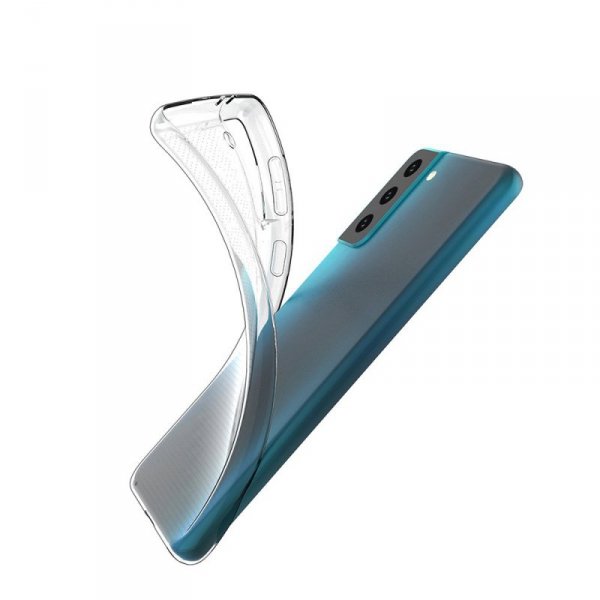 Żelowy pokrowiec etui Ultra Clear 0.5mm Samsung Galaxy S21+ 5G (S21 Plus 5G) przezroczysty