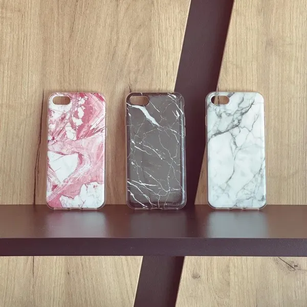 Wozinsky Marble żelowe etui pokrowiec marmur Xiaomi Mi 10T Pro / Mi 10T czarny