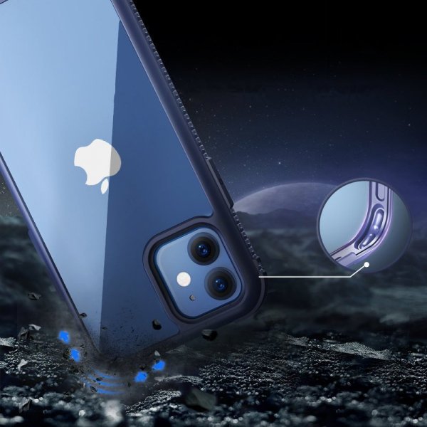 Joyroom Frigate Series pancerne wytrzymałe etui do iPhone 12 Pro Max czarny (JR-BP772)