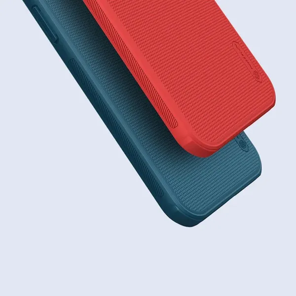 Nillkin Super Frosted Shield Pro wytrzymałe etui pokrowiec iPhone 13 mini czerwony