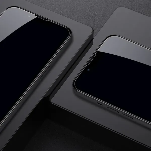Nillkin CP+PRO ultracienkie szkło hartowane na cały ekran z ramką 0,2 mm 9H iPhone 13 mini czarny
