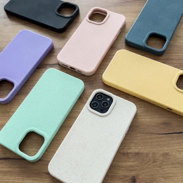Eco Case etui do iPhone 12 silikonowy pokrowiec obudowa do telefonu miętowy