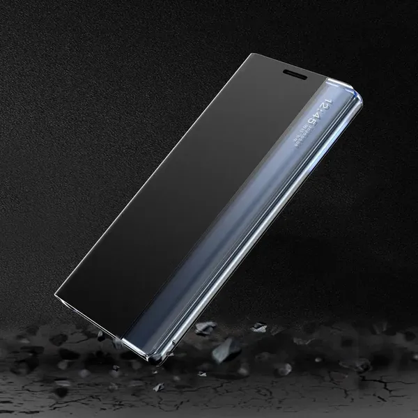 New Sleep Case pokrowiec etui z klapką z funkcją podstawki Samsung Galaxy A03s (166,5) niebieski