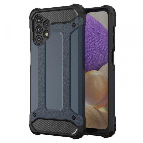 Hybrid Armor pancerne hybrydowe etui pokrowiec Samsung Galaxy A53 5G niebieski